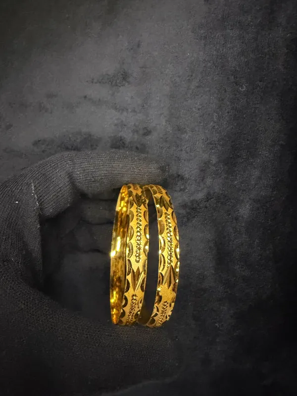 Elegant_Gold_Plated_Bangles_Set_of_2_For_Women