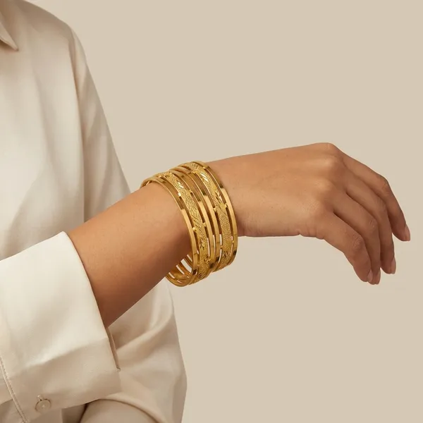 Traditional_Gold_Plated_Bangles_Set_For_Women