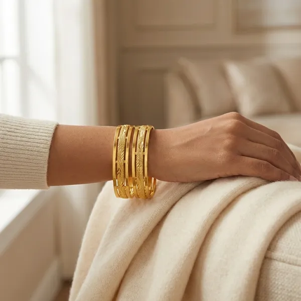 Traditional_Gold_Plated_Bangles_Set_For_Women