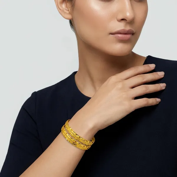 Elegant_Gold_Plated_Bangles_Set_of_2_For_Women