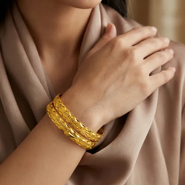 Elegant_Gold_Plated_Bangles_Set_of_2_For_Women