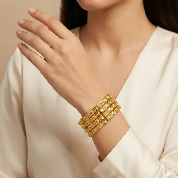 Traditional_Gold_Plated_Bangles_Set_For_Women