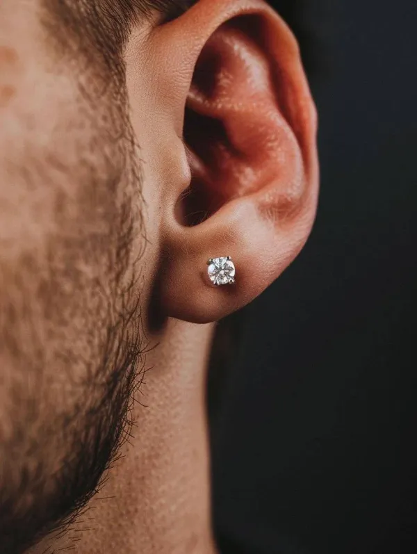 Classic_Men_Solitaire_Stud_Earrings_for_Daily_Use_|_Gold_Plated_|_Anti_Tarnish_|_Waterproof_|_1_Year_Guarantee_|_Buy_1_Get_1_FREE