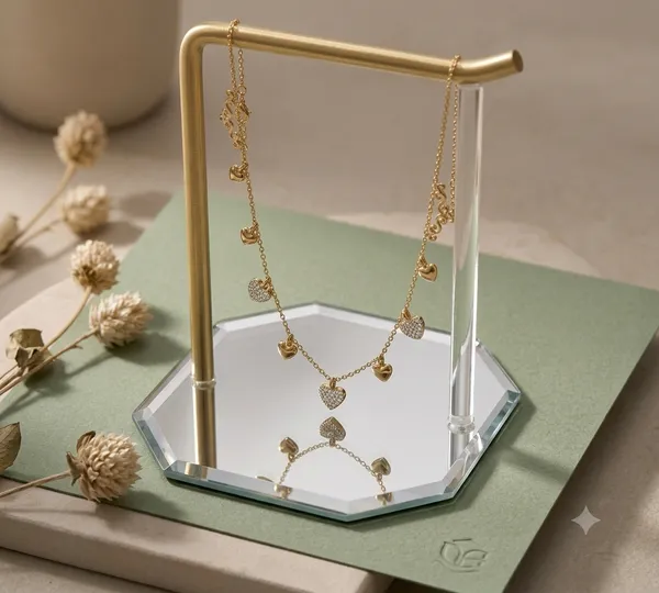 Disigo_Crystal_&_Gold_Heart_Dangle_Necklace