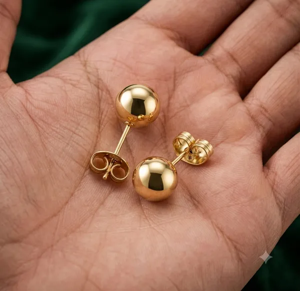 Disigo_Plain_Ball_Stud_Earrings