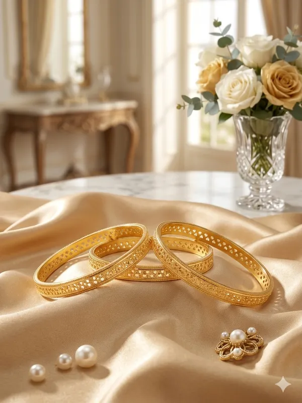 Elegant_Gold_Finish_Floral_Cutwork_Bangles_Set_(Set_of_4)