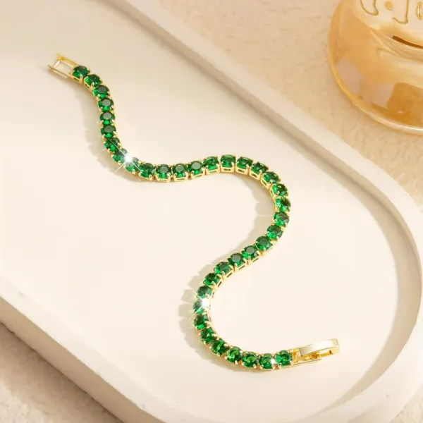 Emera_Luxe_Green_Tennis_Bracelet__Plated_Cz_Inlay_For_Women