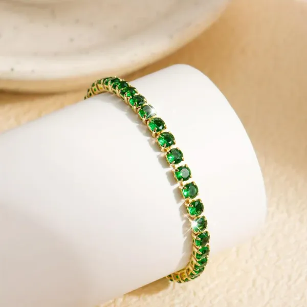 Emera_Luxe_Green_Tennis_Bracelet__Plated_Cz_Inlay_For_Women