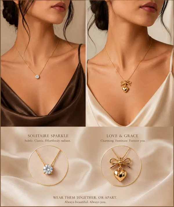 Bow_Heart_And_Celeste_Solitaire_Pendant_Necklace_For_Women_Pack_Of_2