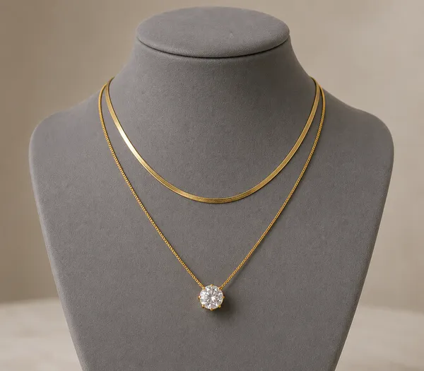 Luna_Layered_Solitaire_Necklace_Set_–_18K_Gold_Plated