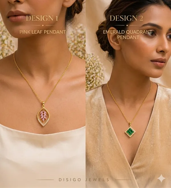 Luxury_Dual_Pendant_Necklace_Combo_|_Gold_Plated_Zircon_Statement_Chain_Set_for_Women