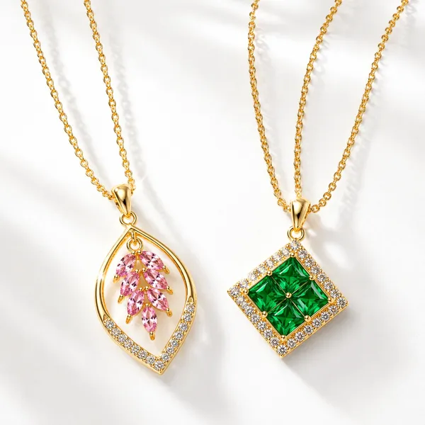 Luxury_Dual_Pendant_Necklace_Combo_|_Gold_Plated_Zircon_Statement_Chain_Set_for_Women