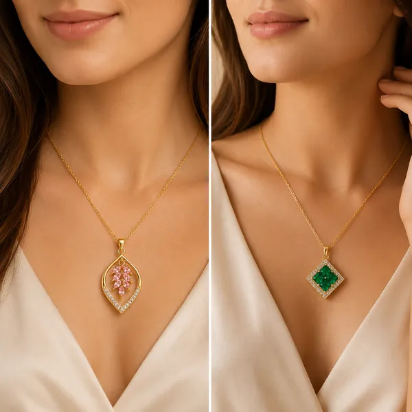 Luxury_Dual_Pendant_Necklace_Combo_|_Gold_Plated_Zircon_Statement_Chain_Set_for_Women