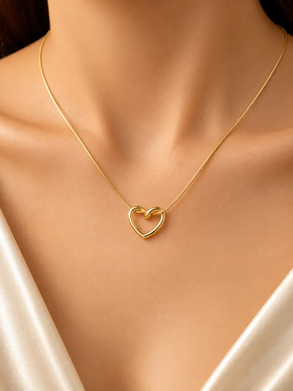 Luna_Open_Heart_Gold_Necklace_For_Women