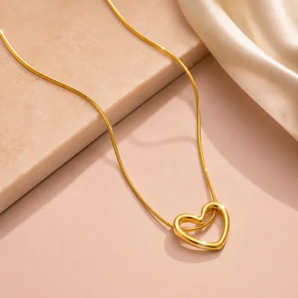 Luna_Open_Heart_Gold_Necklace_For_Women