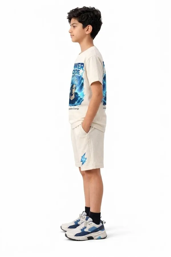 Boys_white_Printed_T-Shirt_And_Shorts_Set