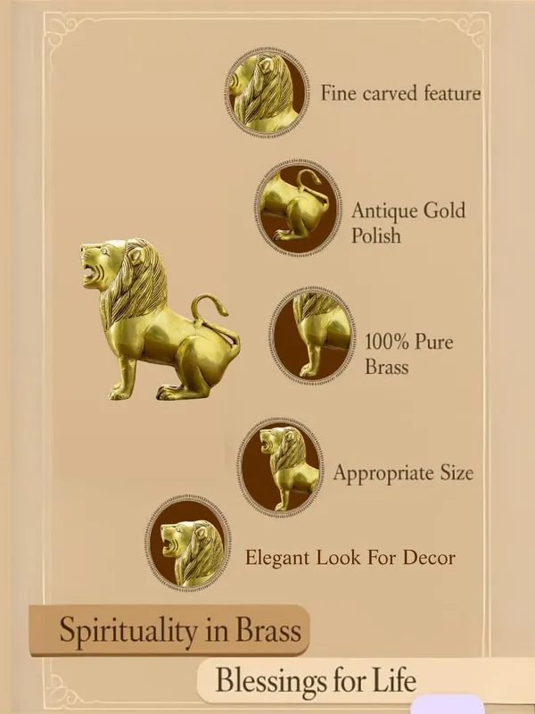 Gold_Brass_Lion_Showpiece_For_Home_Decor