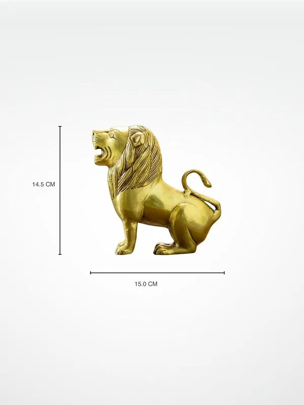 Gold_Brass_Lion_Showpiece_For_Home_Decor