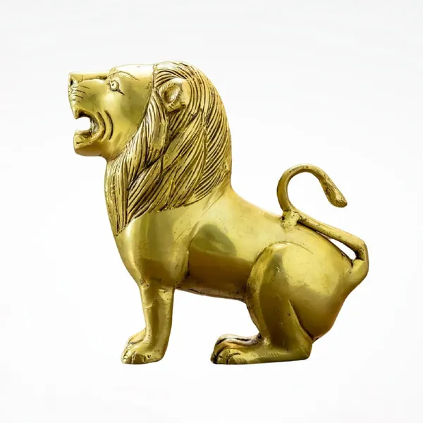 Gold_Brass_Lion_Showpiece_For_Home_Decor