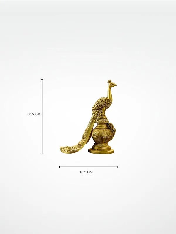 Gold_Brass_Peacock_Showpiece_For_Pooja