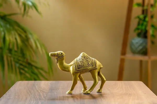 Gold_Brass_Camel_Showpiece_For_Home_Decor