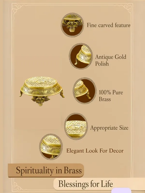 Gold_Brass_Chowki_For_Home_Decor