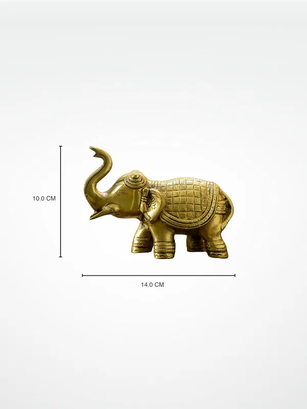 Gold_Brass_Elephant_Showpiece_For_Home_Decor