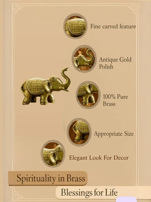 Gold_Brass_Elephant_Showpiece_For_Home_Decor