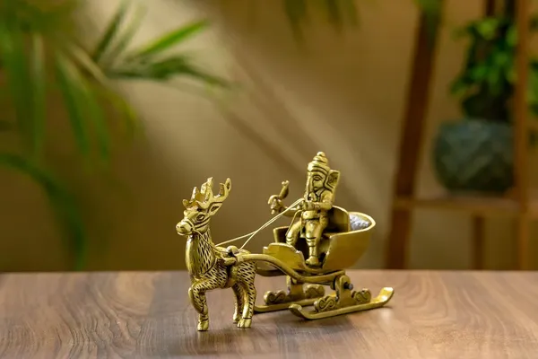 Gold_Brass_Ganesh_Rath_Showpiece_For_Home_Decor