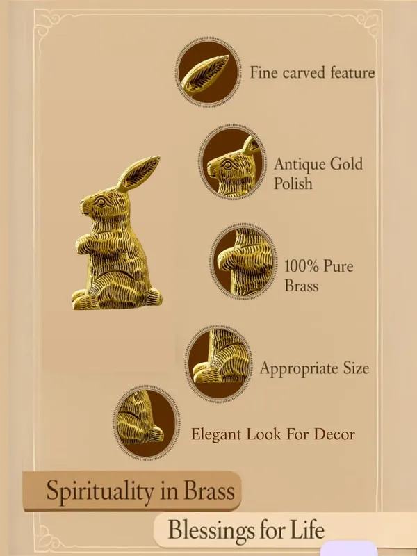 Gold_Brass_Rabbit_Showpiece_For_Home_Decor