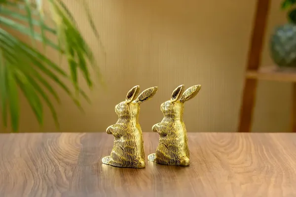 Gold_Brass_Rabbit_Showpiece_For_Home_Decor