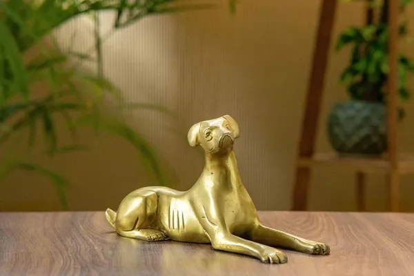 Gold_Brass_Dog_Showpiece_For_Home_Decor