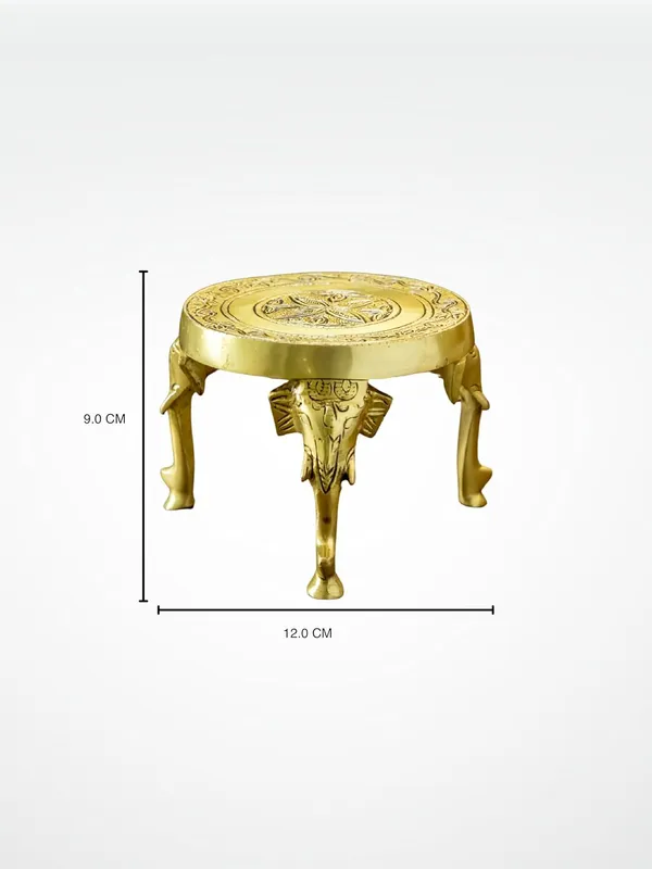 Gold_Brass_Chowki_For_Home_Decor