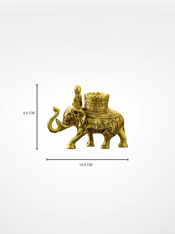 Gold_Brass_Elephant_Showpiece_For_Home_Decor