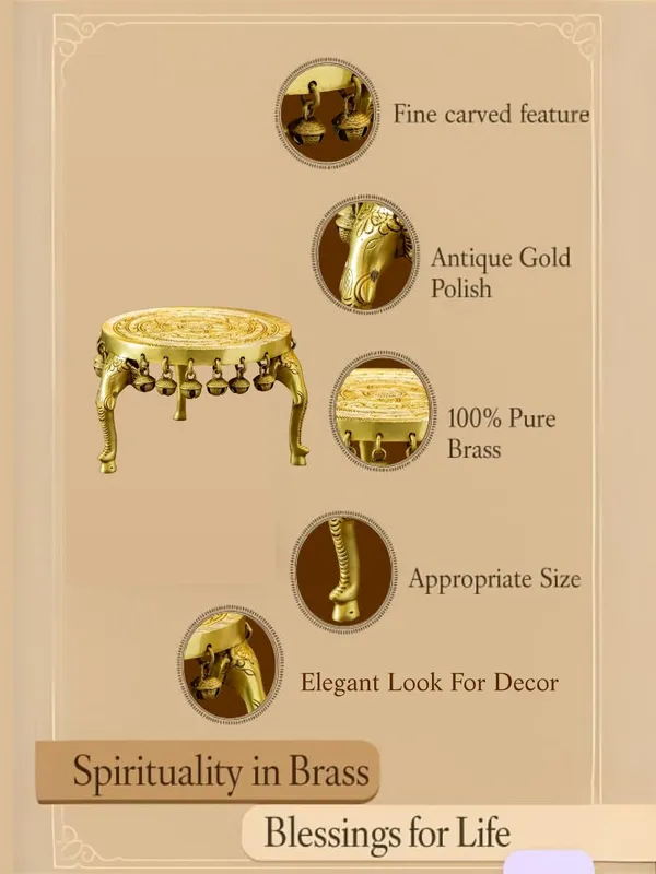 Gold_Brass_Pooja_Chowki_For_Home_Decor