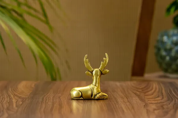 Gold_Brass_Deer_Set_For_Home_Decor