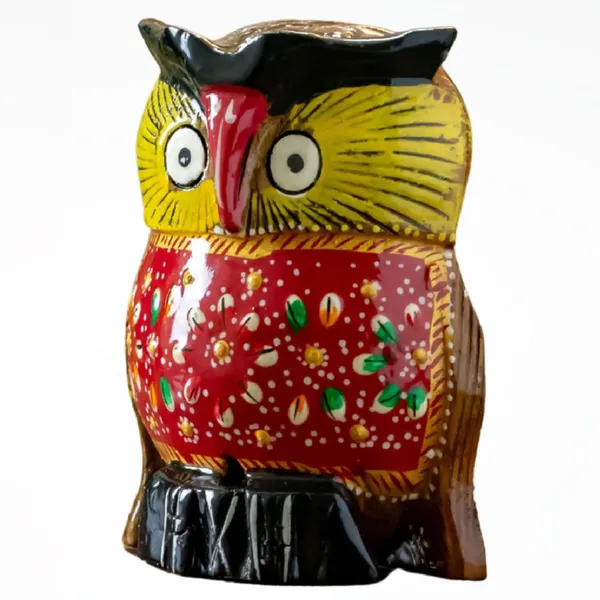 Multicolour_Wood_Owl_Set_For_Home_Decor