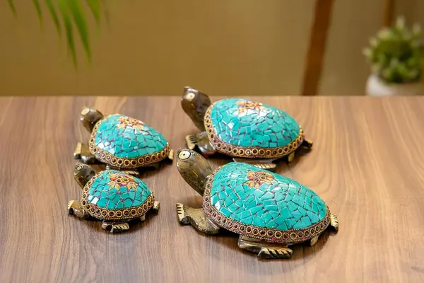 Multicolour_Wood_Tortoise_Set_For_Home_Decor