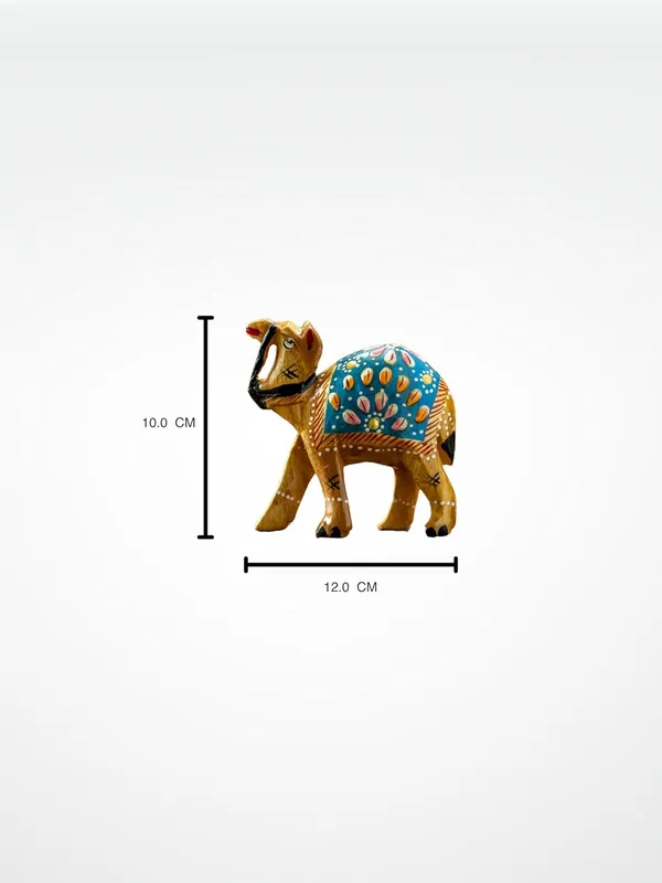 Multicolour_Wood_Camel_Set_For_Home_Decor
