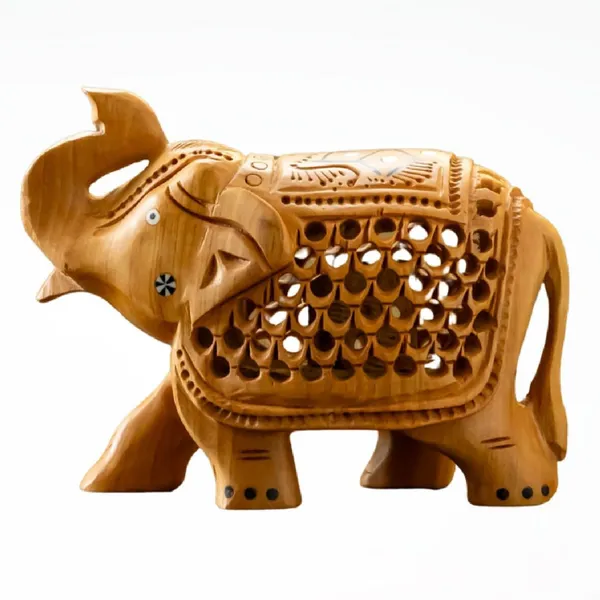 Brown_Wood_Elephant_Set_For_Home_Decor