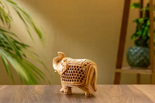 Brown_Wood_Elephant_Set_For_Home_Decor