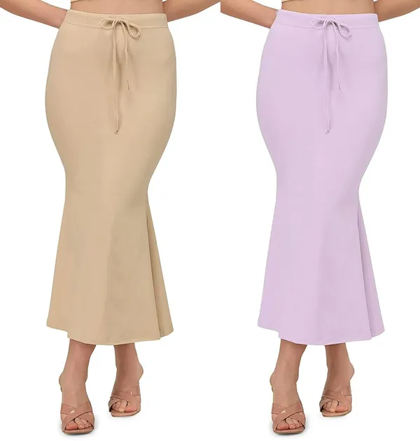 Alyne_Blended_Saree_Shapewear_Petticoat_For_Women,_Women'S_Blended_Fullelastic_With_Drawstring_Saree_Shapewear,_Skirts_For_Women,Shape_Wear_Dress_For_Saree_(Pack_Of_2)