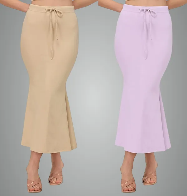Alyne_Blended_Saree_Shapewear_Petticoat_For_Women,_Women'S_Blended_Fullelastic_With_Drawstring_Saree_Shapewear,_Skirts_For_Women,Shape_Wear_Dress_For_Saree_(Pack_Of_2)
