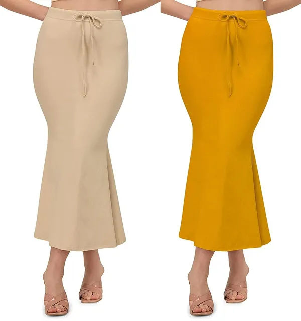 Alyne_Blended_Saree_Shapewear_Petticoat_For_Women,_Women'S_Blended_Fullelastic_With_Drawstring_Saree_Shapewear,_Skirts_For_Women,Shape_Wear_Dress_For_Saree_(Pack_Of_2)