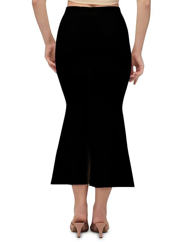 Alyne_Blended_Saree_Shapewear_Petticoat_For_Women,_Women'S_Blended_Fullelastic_With_Drawstring_Saree_Shapewear,_Skirts_For_Women,Shape_Wear_Dress_For_Saree_(Pack_Of_2)_Beige-Black