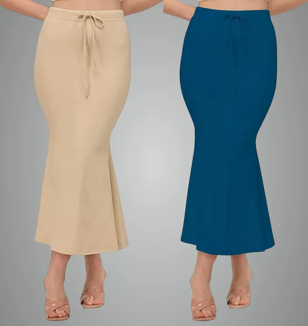 Alyne_Blended_Saree_Shapewear_Petticoat_For_Women,_Women'S_Blended_Fullelastic_With_Drawstring_Saree_Shapewear,_Skirts_For_Women,Shape_Wear_Dress_For_Saree_(Pack_Of_2)