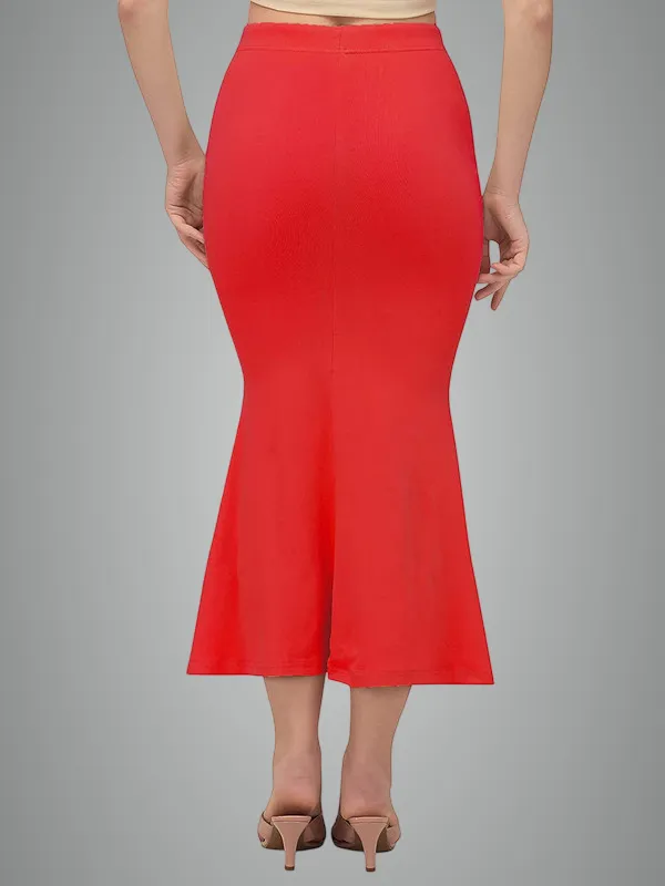 Alyne_Blended_Saree_Shapewear_Petticoat_For_Women,_Women'S_Blended_Fullelastic_With_Drawstring_Saree_Shapewear,_Skirts_For_Women,Shape_Wear_Dress_For_Saree_(Pack_Of_2)_Beige-Red