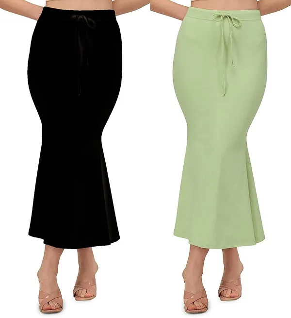 Alyne_Blended_Saree_Shapewear_Petticoat_For_Women,_Women'S_Blended_Fullelastic_With_Drawstring_Saree_Shapewear,_Skirts_For_Women,Shape_Wear_Dress_For_Saree_(Pack_Of_2)