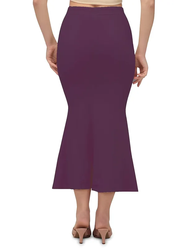 Alyne_Blended_Saree_Shapewear_Petticoat_For_Women,_Women'S_Blended_Fullelastic_With_Drawstring_Saree_Shapewear,_Skirts_For_Women,Shape_Wear_Dress_For_Saree_(Pack_Of_2)_Black-Wine