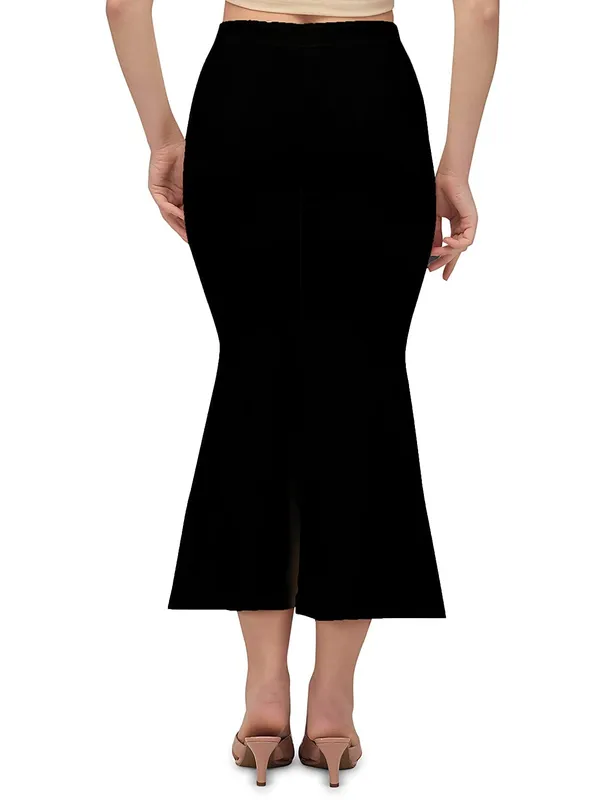Alyne_Blended_Saree_Shapewear_Petticoat_For_Women,_Women'S_Blended_Fullelastic_With_Drawstring_Saree_Shapewear,_Skirts_For_Women,Shape_Wear_Dress_For_Saree_(Pack_Of_2)_Black-Wine